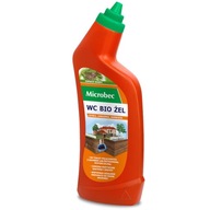 MICROBEC BIO Żel do mycia Toalet WC żel 750 ml BEZPIECZNY DLA OCZYSZCZALNI