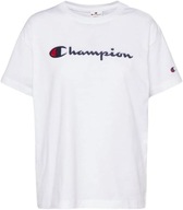 Champion, klasické detské tričko s logom, veľ.92 cm, biele