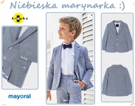 NIEBIESKA MARYNARKA 3486 MAYORAL 116 cm