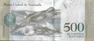 Bankovka 500 Bolivar 2017 - UNC