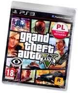 Grand Theft Auto GTA V PS3 Nowa Pudełkowa PO POLSKU + MAPA