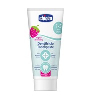 CHICCO Zubná pasta s fluoridom jahodová 50ml