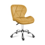 Fotel biurowy obrotowy WELUROWY Mark Adler Future 3.0 Mustard Yellow