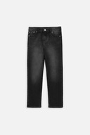 Chłopięce Spodnie Jeans 128 Czarne Spodnie Dla Chłopca Coccodrillo WC4