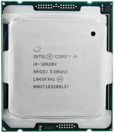 Procesor i9-10920X 3,5 GHz 12 rdzeni 14 nm LGA2066CPU