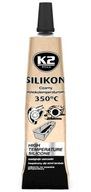K2 SILIKON WYSOKOTEMPERATUROWY CZARNY +350°C 21G