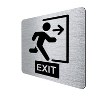 Piktogram Tabuľka „EXIT“ trvalá UV tlač 15x15 cm