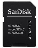 Karta SanDisk MicroSDXC 512 GB Ultra (150 MB/s, A1 Class 10 UHS-I) + adaptér