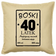 BOSKI 40 LATEK poduszka 50x50 prezent