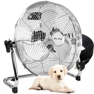 VENTILÁTOR VENTILLÁTOR PADLÓ KERINGETŐ ERŐS CSENDES 70W 3 ÜZEMMÓD FÉM 30CM