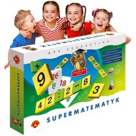 GRY EDUKACYJNE Matematyczne Supermatematyk FAJNE