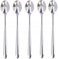 Teáskanál hosszú kávés kanál 5 db