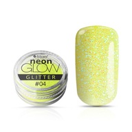 Silcare Glitter na nechty Peľ na nechty Neon Glow 04 3 g