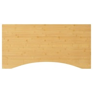 Blat do biurka, 110x55x4 cm, bambusowy