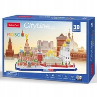 3D puzzle CITY LINE MOSCOW 107 EL CUBICFUN 20266