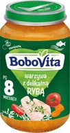 Bobovita warzywa z delikatną rybą 8m+ 190g