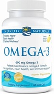 Nordic Naturals Omega 3 690mg Lemon 60 Softgels