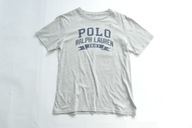 POLO RALPH LAUREN T-shirt szary z logo 10-12 150cm