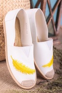 ESPADRYLE PÓŁBUTY SLIP ON WSUWANE BALERINKI r 38