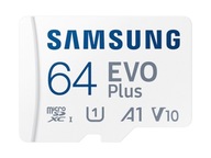 MicroSD karta Samsung EVO Plus 64 GB