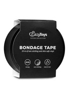 Czarna Taśma do Krepowania Bondage Tape