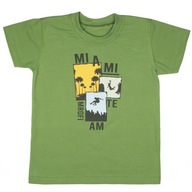 Mrofi t-shirt dziecięcy wielokolorowy bawełna rozmiar 92