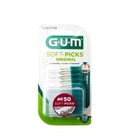 SUNSTAR Gum Soft Czyściki międzyzębowe, 50 sztuk