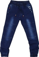 CREATIVE BLUE JOGGERS Jeans 134cm STRETCH