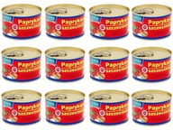 ŁOSOŚ USTKA PAPRIKA ŠTETINSKÁ KONZERVA 12x170g