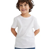 Dziecięca bawełniana koszulka t-shirt JHK whi 110