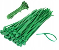 Káblové pásky Adelid 2,5 x 100 mm zelené 100 ks