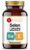 YANGO Selén + Prírodný vitamín E 90 kapsúl