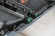 AUDI A4 B8 FL 2.0 TFSI 14R side upholstery door left rear part