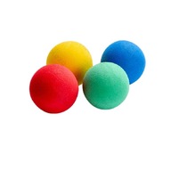 Piłka dla kota lekka 4 szt. 4 cm mix kolorów