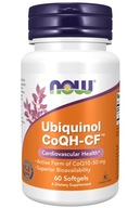Ubichinol CoQH-CF 60 kapsúl NOW Foods