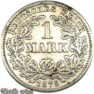 1 MARK 1875 G