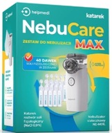 Helpmedi Katarek NebuCare Max zestaw do nebulizacji inhalator membranowy