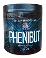 USA SUPPLEMENTS PHENIBUT PRÁŠOK 100 GRAMOV