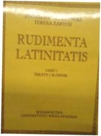 Rudimenta latinitatis. - Stanisław Wilczyński
