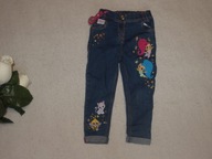 GEORGE SUPER SPODNIE SPODENKI JEANS 92