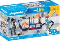 PLAYMOBIL MY LIFE SADA STAVEBNÝCH KOCIEK PRE VEDCOV S ROBOTMI 71450