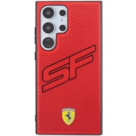 Ferrari SF Perforated etui case pokrowiec do Samsung S24 Ultra, skórzane