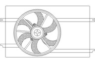 NISSENS VENTILÁTOR CHLADIČA MITSUBISHI COLT CZC K