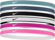 OPASKI NA GŁOWĘ WŁOSY NIKE SWOOSH SPORT N10020214 6 SZT