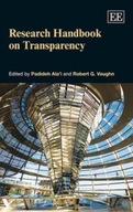 Research Handbook on Transparency Praca zbiorowa