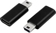 Adapter Przejściówka USB-C 3.1 do Mini USB F/M