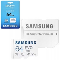 SAMSUNG EVO+ 64GB micro SD 130MB/s KARTA PAMIĘCI