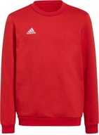 BLUZA MŁODZIEŻOWA BEZ KAPTURA OCIEPLANA DRESOWA SPORTOWA ENTRADA ADIDAS