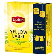 Lipton Yellow Label Herbata czarna 200g 100torebek