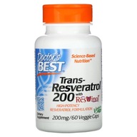 Trans-Resveratrol 200mg 60 kapsúl Doctor's Best